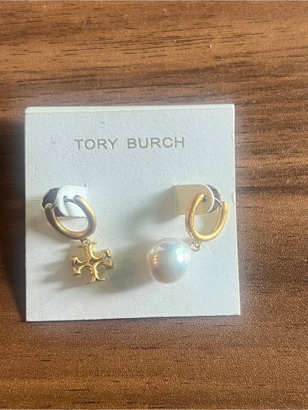 Tory Burch Kira Mismatched Hoop Earring